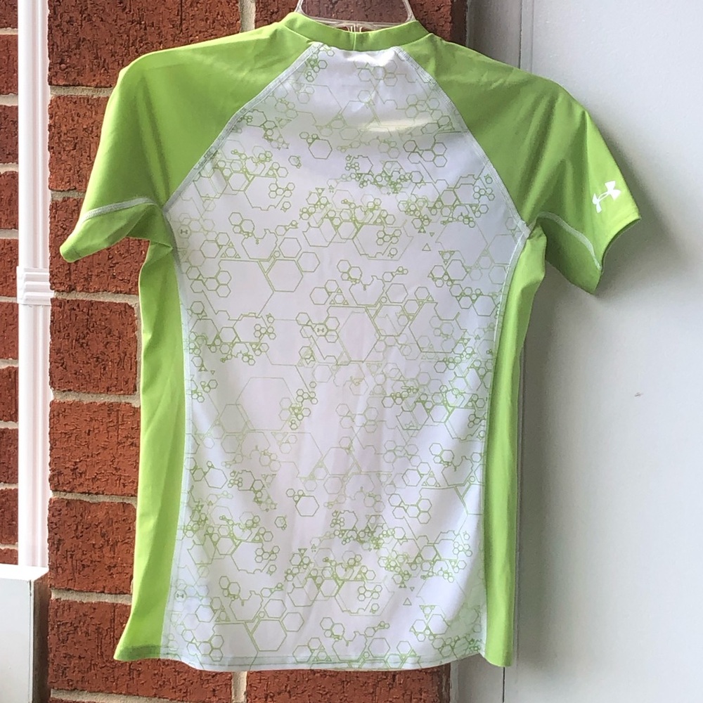 Under Armour Lime Green Tee —#031 - Picture 6 of 8